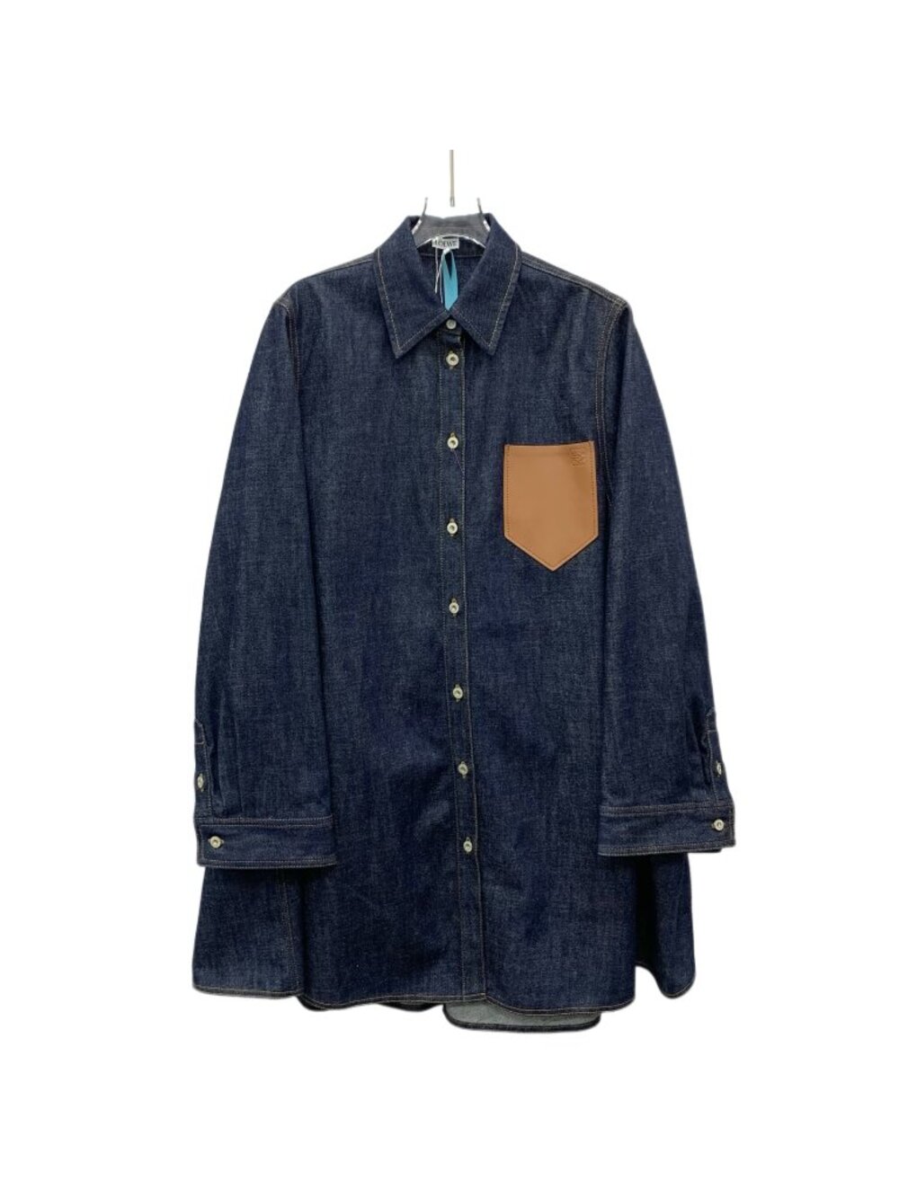 Loewe 2023 Dark Blue Denim Shirt